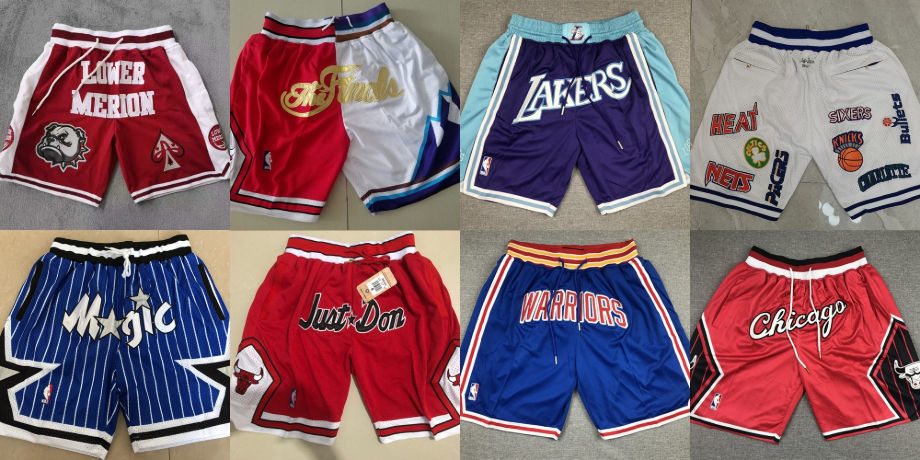 Buy Wholesale China Wholesale Just Don N-b-a Heats Jazz Lakers Putian  Basketball Men's Sports Shorts & Men's Sports Shorts at USD 5