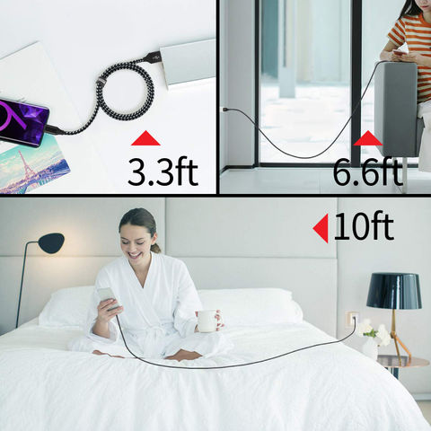 USB-C regular mobile phone cables mobile phone charging cable Lightning cable Micro USB cable