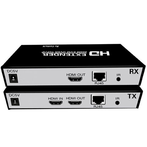 4K HDMI Over Ethernet Network Adapter 30m HDMI Extender over LAN RJ45 CAT  5E 6E