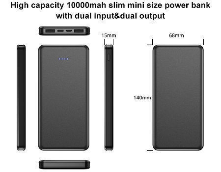 Buy Wholesale China 2020 Best Custom Battery Power Bank 100000 Mah Rohs For  Android Phones & Power Bank 10000 Mah at USD 3.62