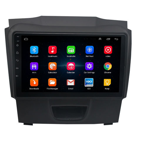 Reproductor de DVD para coche Android, reproductor de radio para coche 2 din, carplay, navegación wifi para Isuzu DMAX Chevrolot S10