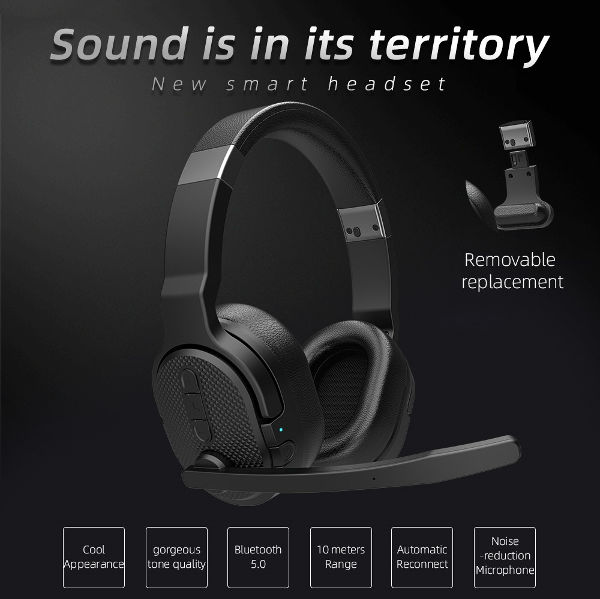 Amazon Jungle Weg Begeleiden Buy Wholesale China Professional Noise Cancelling Wireless Music Headset  Bluetooth Business Headphone Handsfree & Wireless Music Headset at USD 22.8  | Global Sources