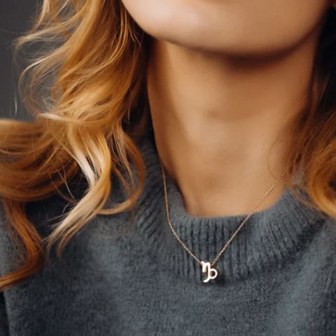 Set Kalung Zodiak 12 Rasi Bintang Liontin Bulan - Grosir Perhiasan Fashion