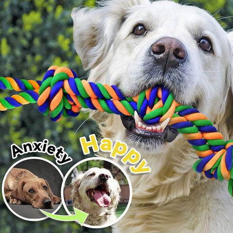 Dog Ball Toys, Puppies Training Toys, Sucker Dog Rope Toys for