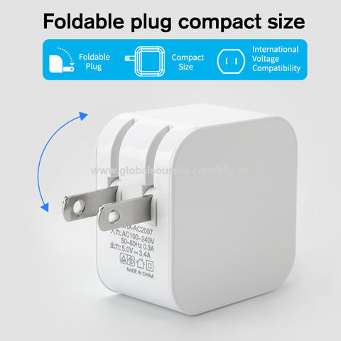 Achetez en gros Chargeur 5v-3.4a Chine et Pd Chargeur Chargeur Chargeur  Mural à 2.36 USD