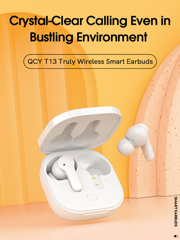 QCY T13 Bluetooth V5.1 Wireless TWS Earphone Touch Control Earbuds Stock in  US