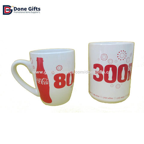 12 oz Sublimation Mug with Spoon (Red) at Best Price in China