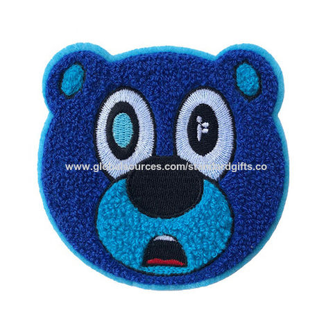 New Arrival Custom Made Embroidery Blue Bottle Badge Fr Clothing Patches -  China Embroidery Patch and Embroidered Patch price