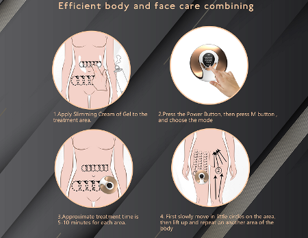 Home use Led EMS RF Ultrasonic weight lose body massage slimming beauty Device supplier