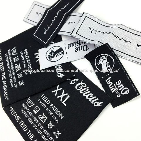 Iron-on Woven Labels, Wholesale Woven Label