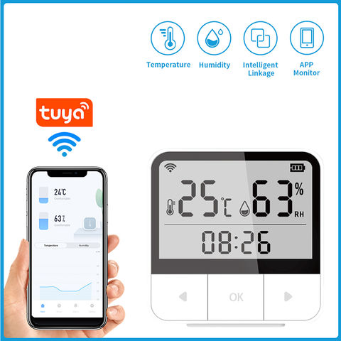 Buy Wholesale China Wifi Temperature Humidity Sensor,wireless Thermometer  Hygrometer,remote Temperature Monitor, & Wifi Smart Temperature Humidity  Sensor at USD 13