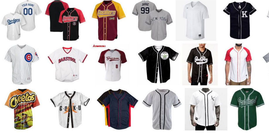 Wholesale sport men's t-shirt custom baseball jersey baseball
