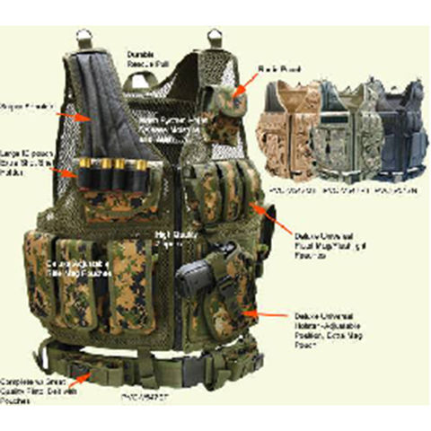 Buy Wholesale China Custom Lightweight Tactical Vest Water-resistant  Outdoor Vest And Security Multicam Plate Carrier Accessories Oem & Tactical  Vest at USD 30.5