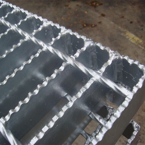 steel grating serrated flat bar drain