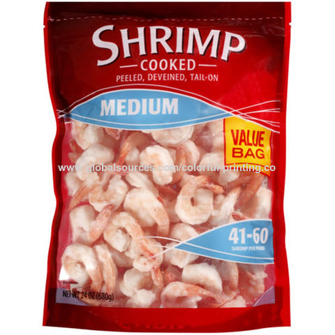 Buy Wholesale China Frozen Shrimp Packaging Bag Of Frozen Food