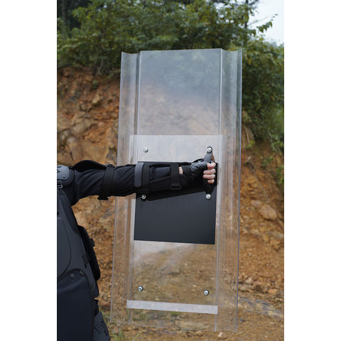 Transparent PC Material Anti Riot Shield