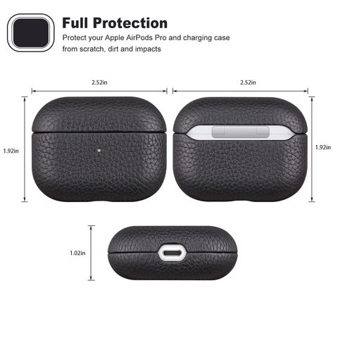 Case for Apple Airpods PRO Protective Bluetooth Wireless Earphone Imitation  Leather Cover Earphone Accessories - China for Airpods Case and Case for Airpod  Cover price