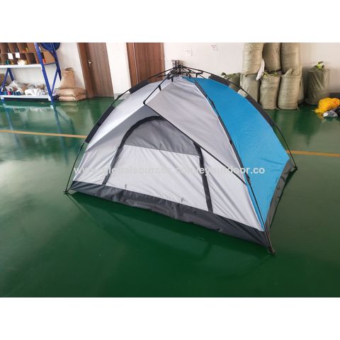 Carpas tipo domo, carpa de playa, carpa de exterior, tienda de pesca UPF50, 2 capas, impermeable, automática 3-4 personas