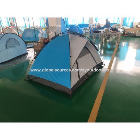 Carpas tipo domo, carpa de playa, carpa de exterior, tienda de pesca UPF50, 2 capas, impermeable, automática 3-4 personas