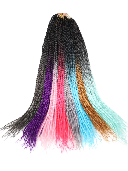 Ombre Senegalese Twist Hair Crochet Braids 24 Inch 30 Roots/pack Synthetic  Braid Hair Jumbo Braids $2.45 - Wholesale China Jumbo Crochet Braids at  factory prices from Xi-Hope Hair Products Co., Ltd.