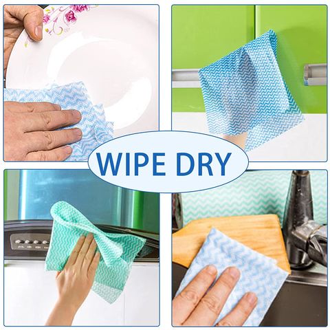 Kitchen Non-Woven Cleaning Cloth/Wipes/Disposable Dish Cloth - China Non  Woven Fabric and Dish Cloth price