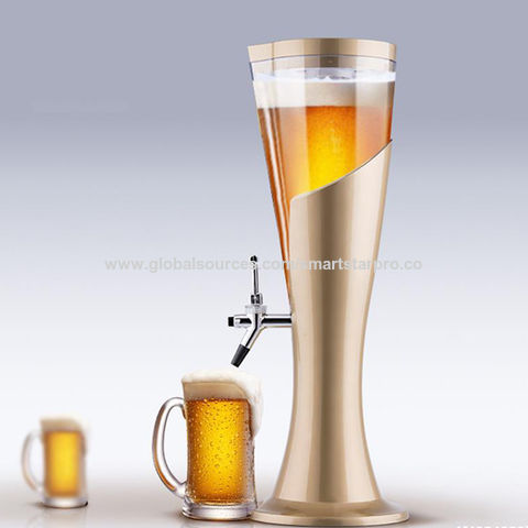 Source TR-Led Light Drinking Beer Dispenser Tower Adjustable