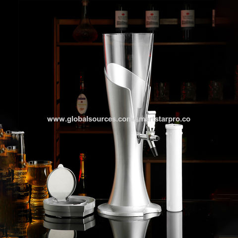 Buy Wholesale China Home Party High Quality 3l Led Light Drinking Draft  Beer Dispensing Towers Dispenser Taps Pump & Beer Tower With Led Lights at  USD 19