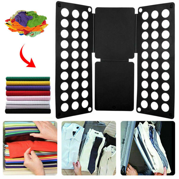 Adjustable T-shirt Clothes Fast Folding Board Shirts Garment Lazy Stacking  Board