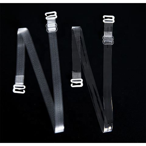 Transparent Bra Straps Adjustable Silicone Detachable Elastic Belt