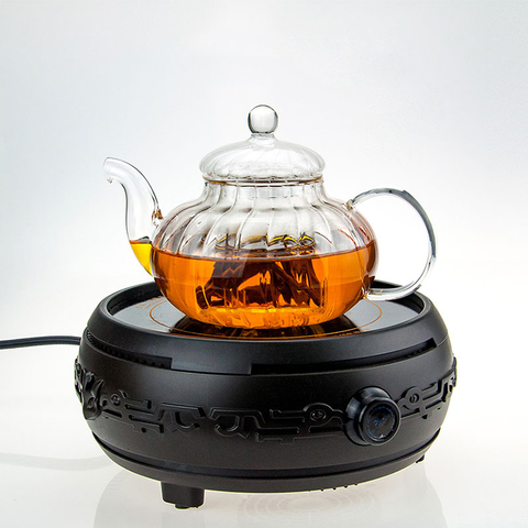 water heating kettle Glass Teapot Clear Glass Kettle with