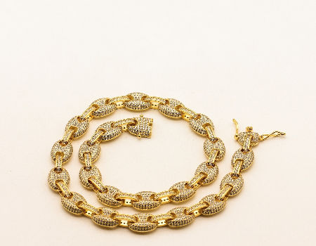Jewelry Cuban Link Chain Gold 