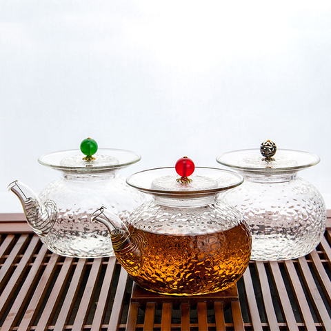 Buy Wholesale China Heat Resistant 1300ml Large Glass Teapot