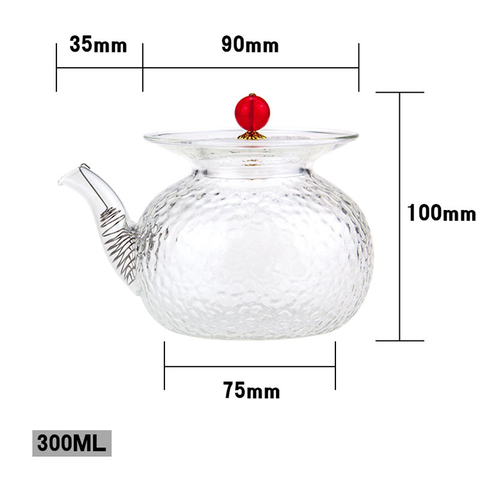 900ml Stainless steel lid hand blown pyrex glass water carafe for wholesale  Wholesale