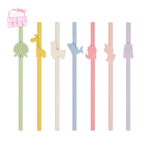 Reusable Straws Set of 6 PCS Silicone Straw - China Drinking Straw and  Straw price