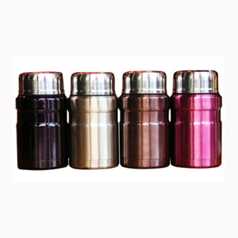 Buy Wholesale China 750ml Double Walled Stainless Steel Custom Lunch Box  Food Vacuum Insulated Food Flask With Bag & Thermos For Hot Food at USD 7.8