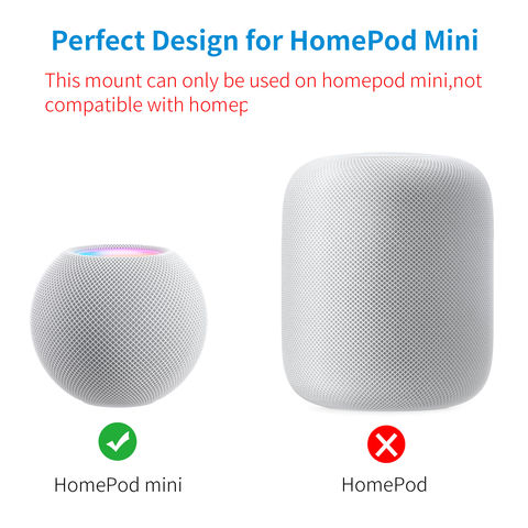 Smart Speaker Wall Mount Holder Bracket for Apple HomePod Mini - White  Wholesale