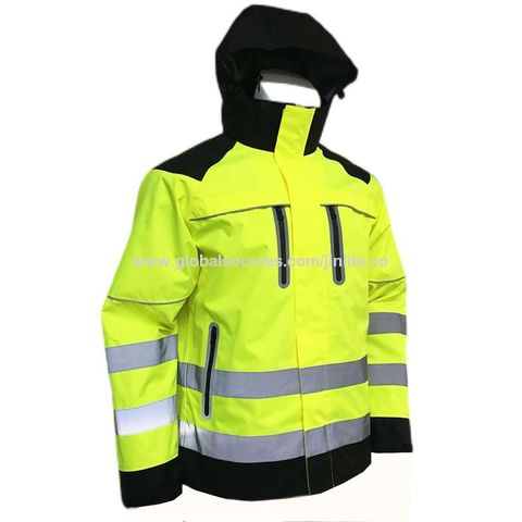 Wholesale winter jacket safety reflective with Reflective Material for  Safety –