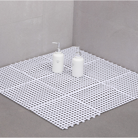 1pcs PVC Splicing Bathroom Non-slip Mat Waterproof Bath Mats