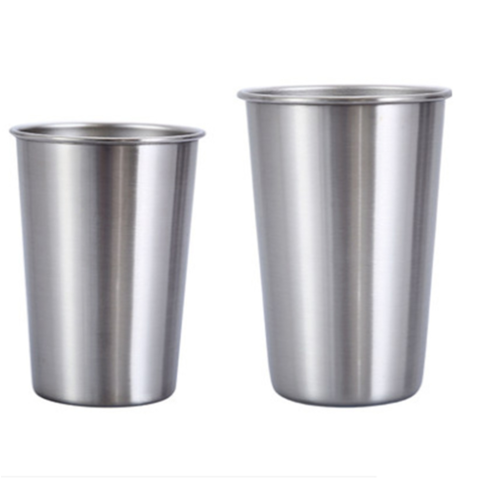 TUMBLERS DE ALUMINIO, Joya retro, de aluminio, vasos de colores, conjunto de 6 tazas multicolor, color de estilo vintage