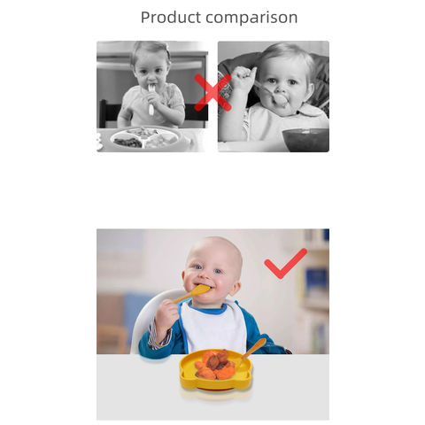 Buy Wholesale China Silicone Baby Spoon And Fork Bpa Free Kids Food  Supplement Feeding Soft Spoon With Wooden Handle & Silicone Baby Spoon And  Fork at USD 1.27