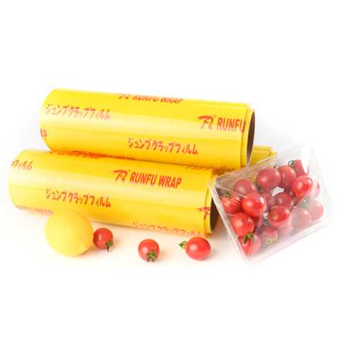 Food Wrapping Plastic Fresh Fruit Packaging Cling Film - China Plastic Film  and Cling Film price