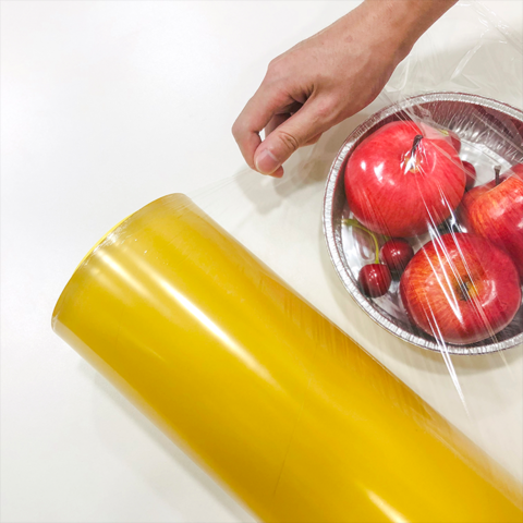 Food Wrapping Plastic Fresh Fruit Packaging Cling Film - China Plastic Film  and Cling Film price