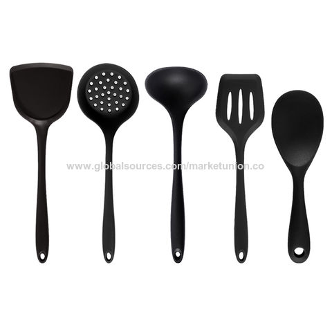 14PCS Heat Resistant Silicone Kitchenware Cooking Utensils Set Kitchen  Measuring Spoons Utensils Baking Tools With Storage Box