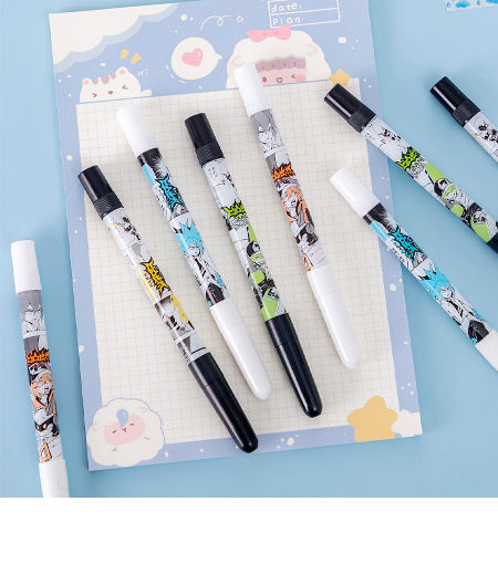 Gel Pen 0.5mm Novelty Anime Stationery Plastic Anti-mosquito Hand Sanitizer Spray Pen for Students supplier