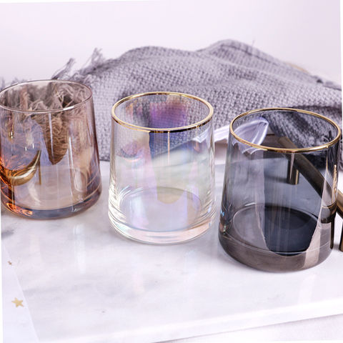 Vaso glaciar japonés para agua, cerveza, zumo o café - Vaso de vidrio para hostelería y hogar