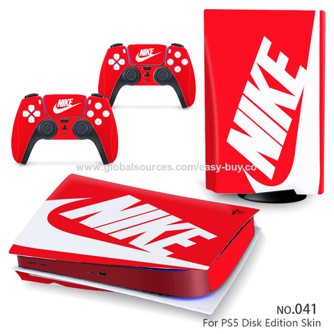 Adhesivos de papel para consola de juegos PS5, película protectora, diseño de dibujos animados, versión con unidad óptica