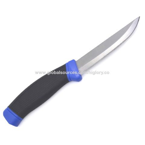 Wholesale Outdoor Non-slip Rubber Handle Floating Fish Fillet Knife With  Plastic Sheath Lock - Buy China Wholesale Fish Knife $2.3