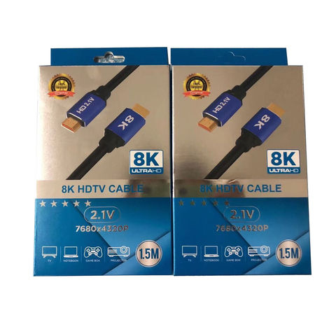 8K HDMI 2.1 Fiber Optic Cable 33ft, Ultra High Speed 48Gbps HDMI Cable, 4K  120Hz 144Hz