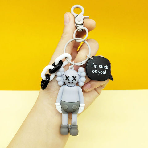 Duck Car Key Accessories Cartoon Toy Key Chain Korean Style Bag Pendant  Gift