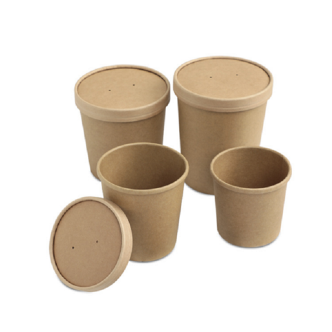 Paper Soup Cup with Clear Lid - Buy soup cup with clear lid, disposable soup  cup, paper soup cup Product on Food Packaging - Shanghai SUNKEA Packaging  Co., Ltd.